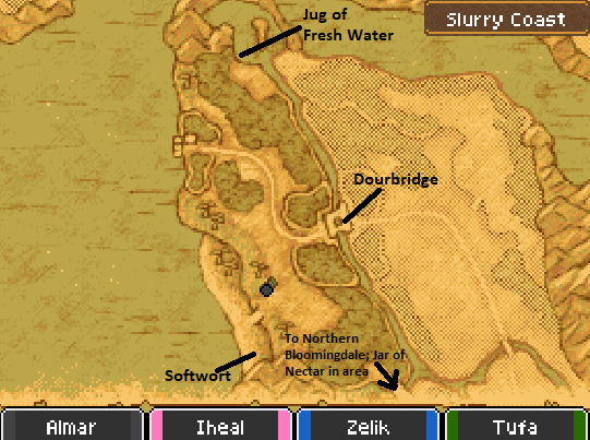 Slurry Coast Map Locations